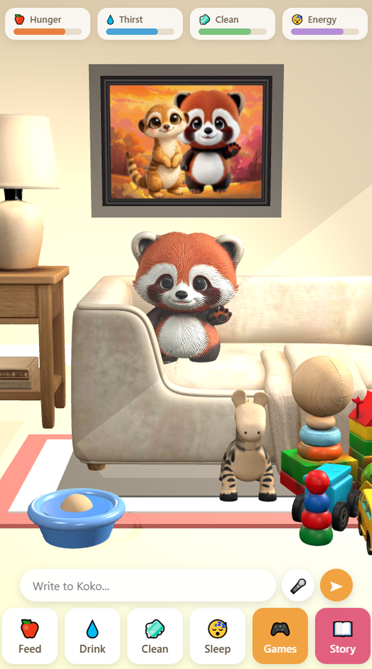 LernPet app screen